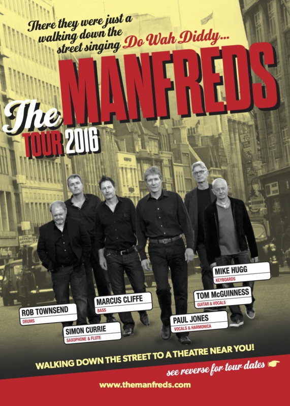 Paul jones manfred mann tour dates